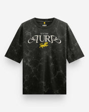 Its the AURA Acid Wash Oversized T-Shirt