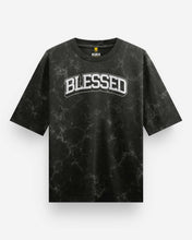 BLESSED Acid Wash Oversized T-Shirt