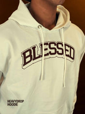 BLESSED Heavydrop Off-White Hoodie