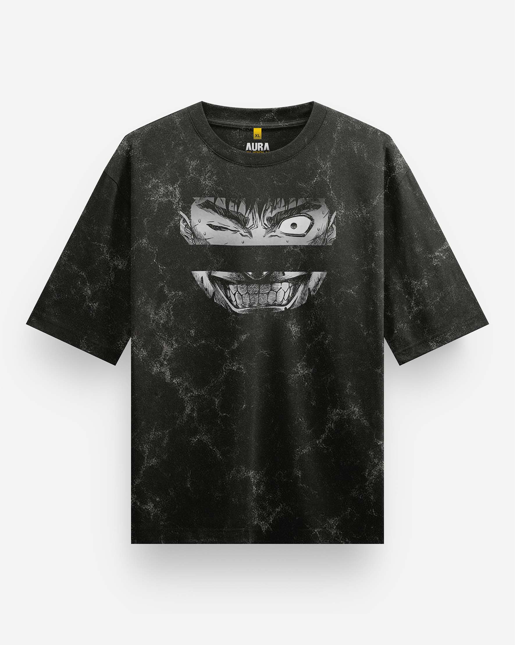 Berserk 1 Acid Wash Oversized T-Shirt