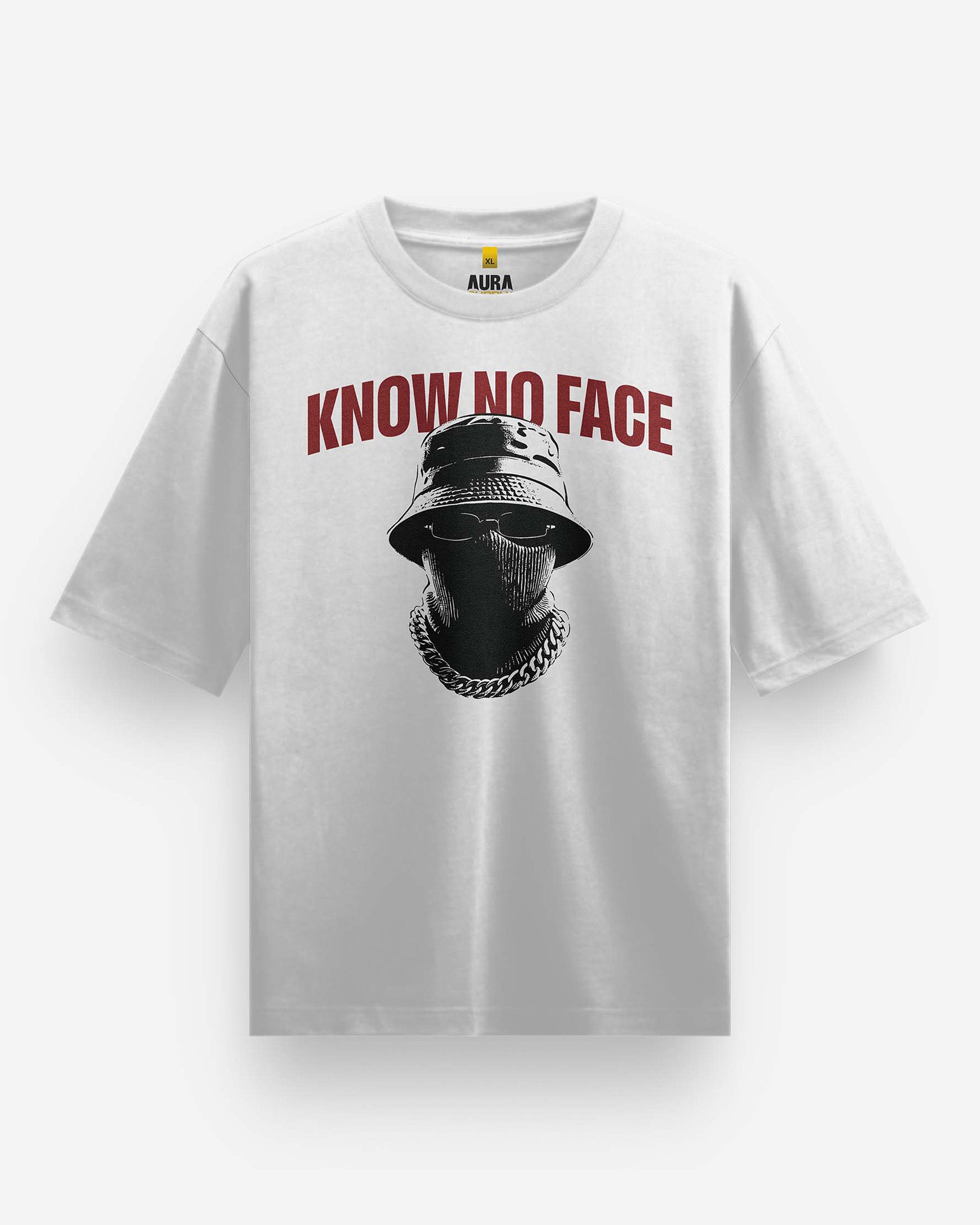 KNOW NO FACE Oversized T-Shirt