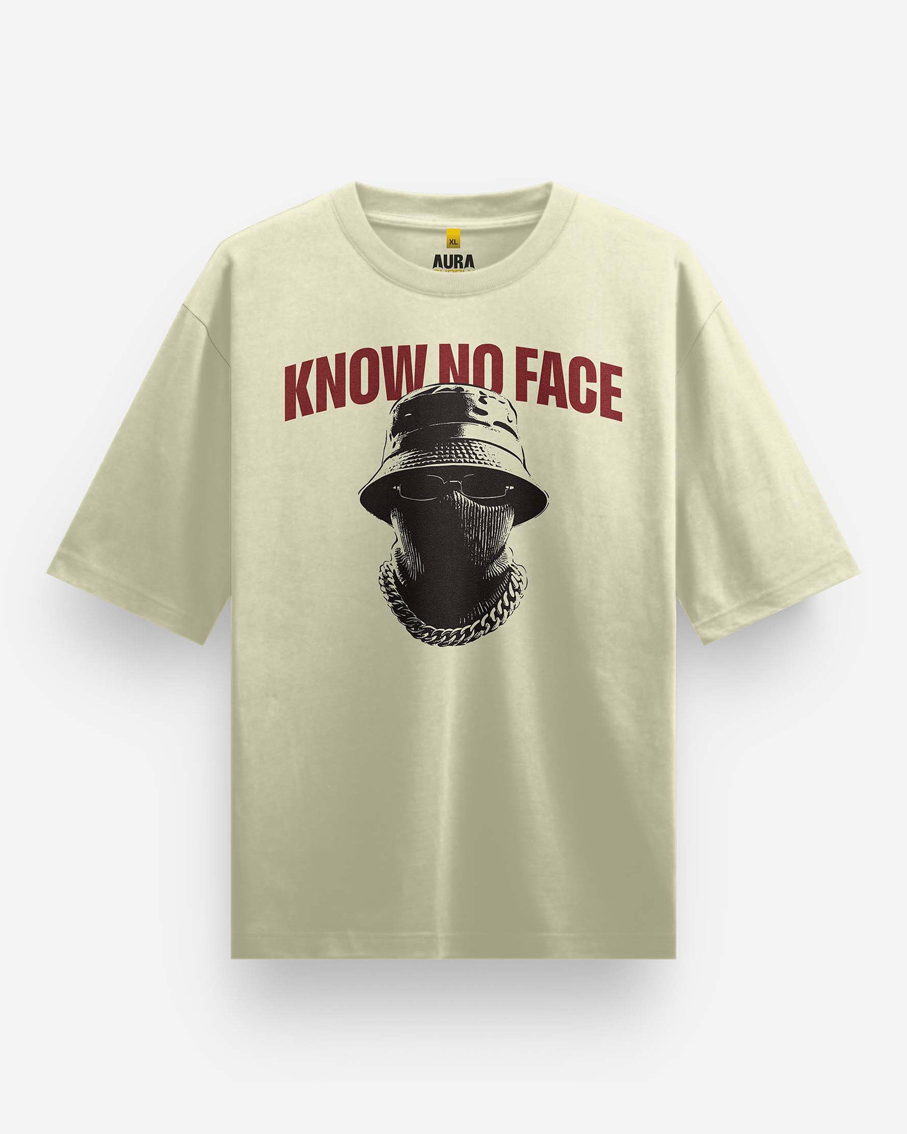 KNOW NO FACE Oversized T-Shirt