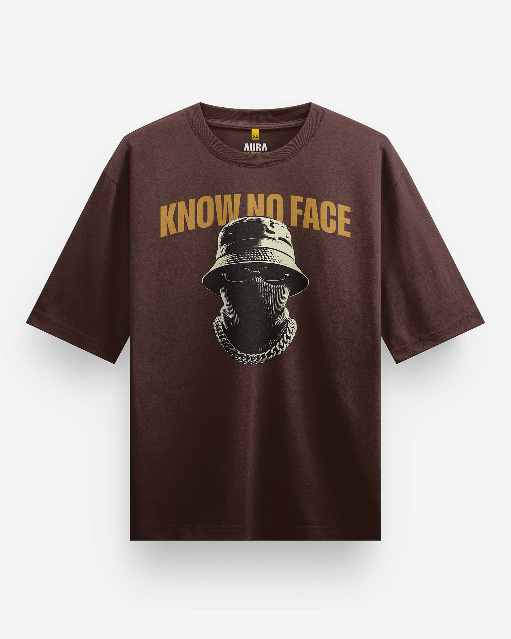 KNOW NO FACE Oversized T-Shirt