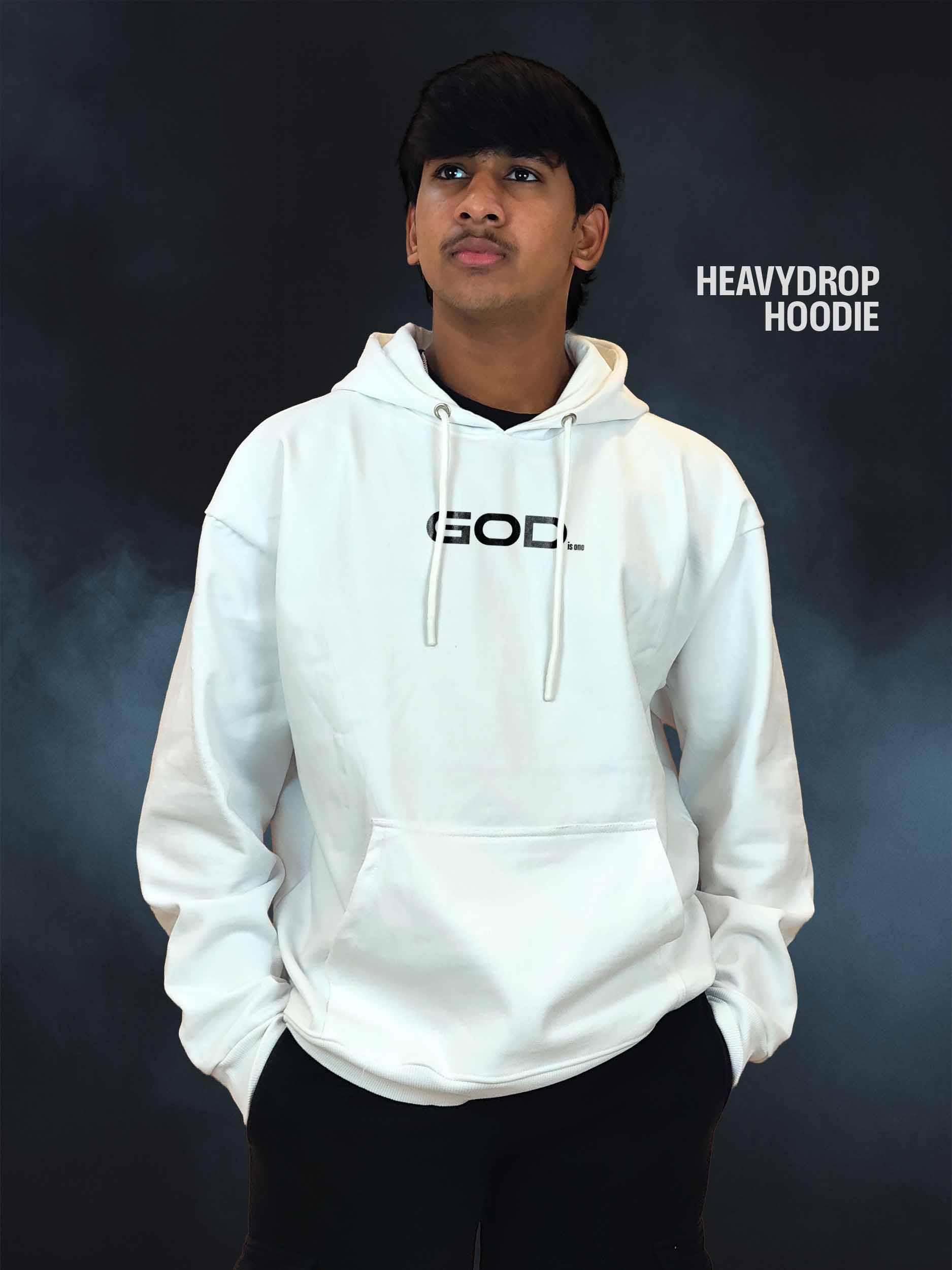 GOD is One Heavydrop Off-White Hoodie