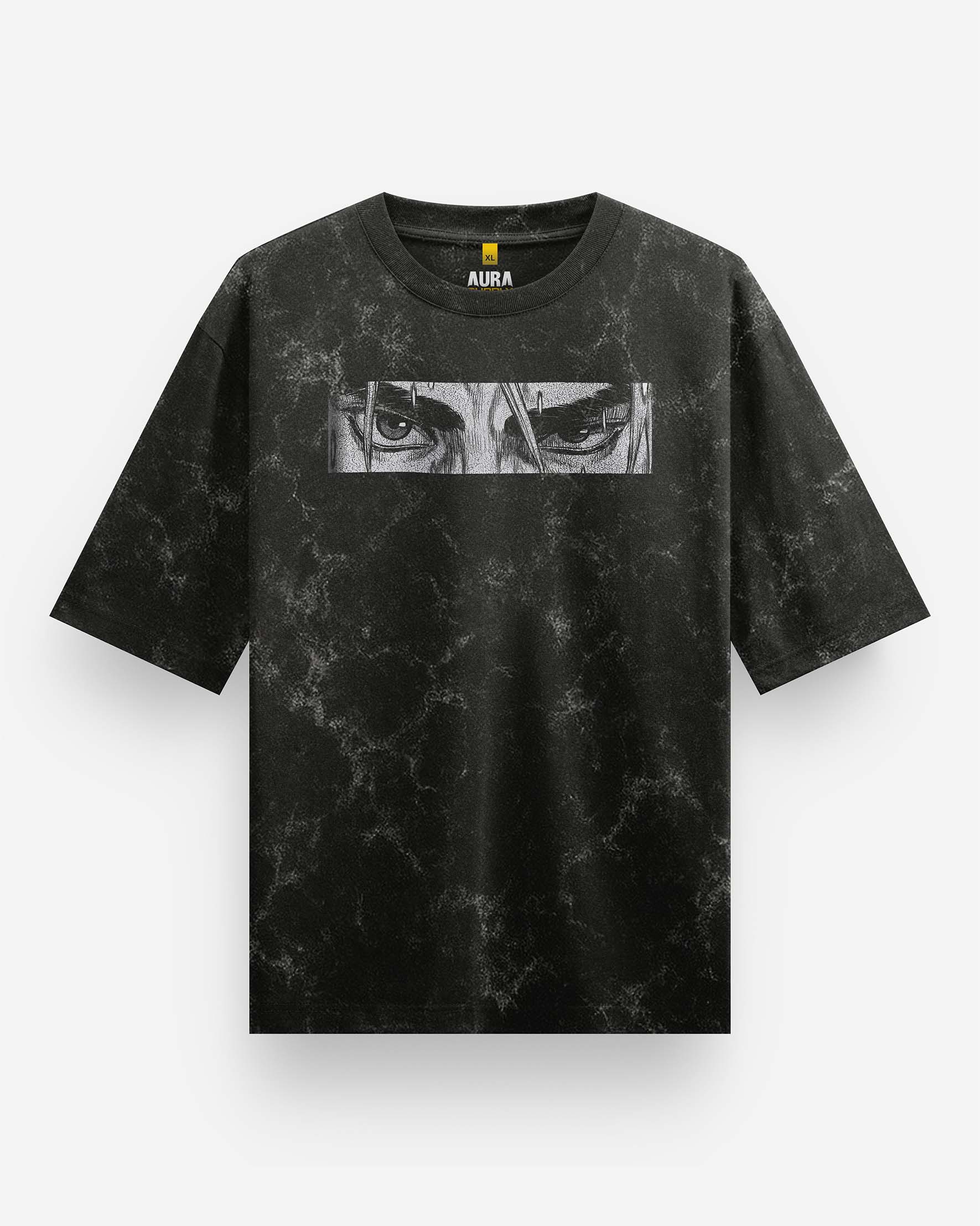 Guts 1 Acid Wash Oversized T-Shirt