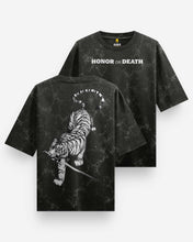 HONOR or DEATH Acid Wash Oversized T-Shirt