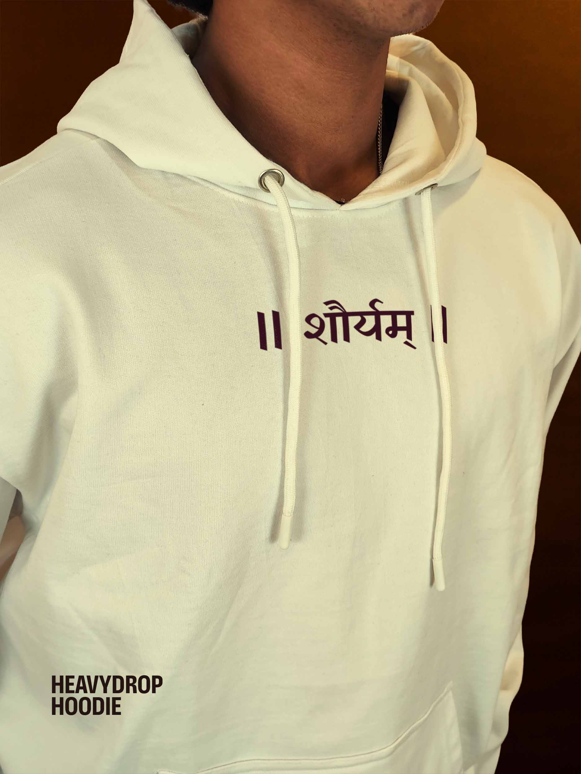 Lion of SANATAN Heavydrop Hoodie
