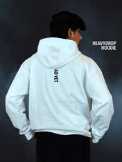 NOT DEAD YET Heavydrop White Hoodie