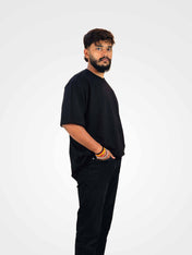 Plain Black Oversized T-Shirt