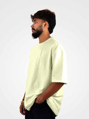 Plain Off White Oversized T-Shirt