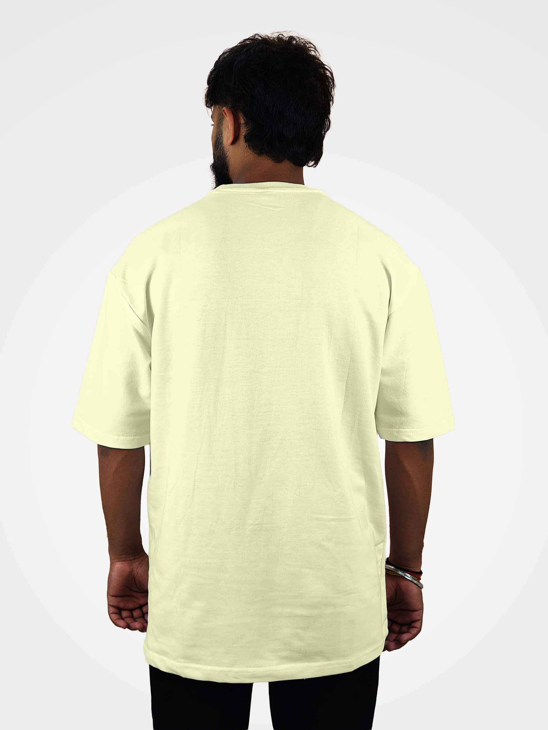 Plain Off White Oversized T-Shirt