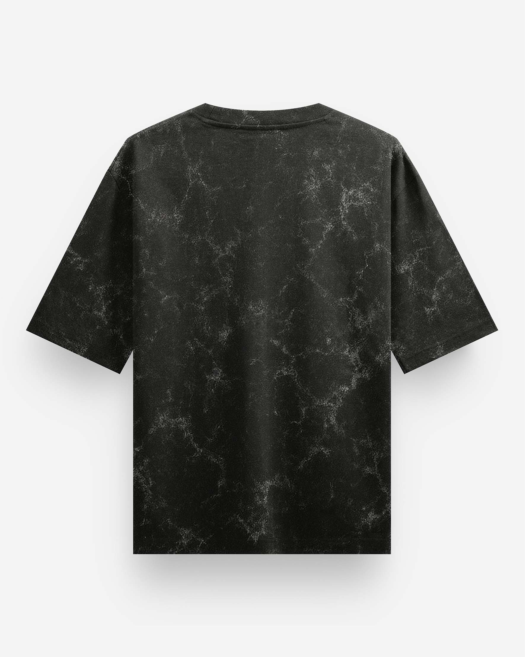 Not Me Then Who Acid Wash Oversized T-Shirt