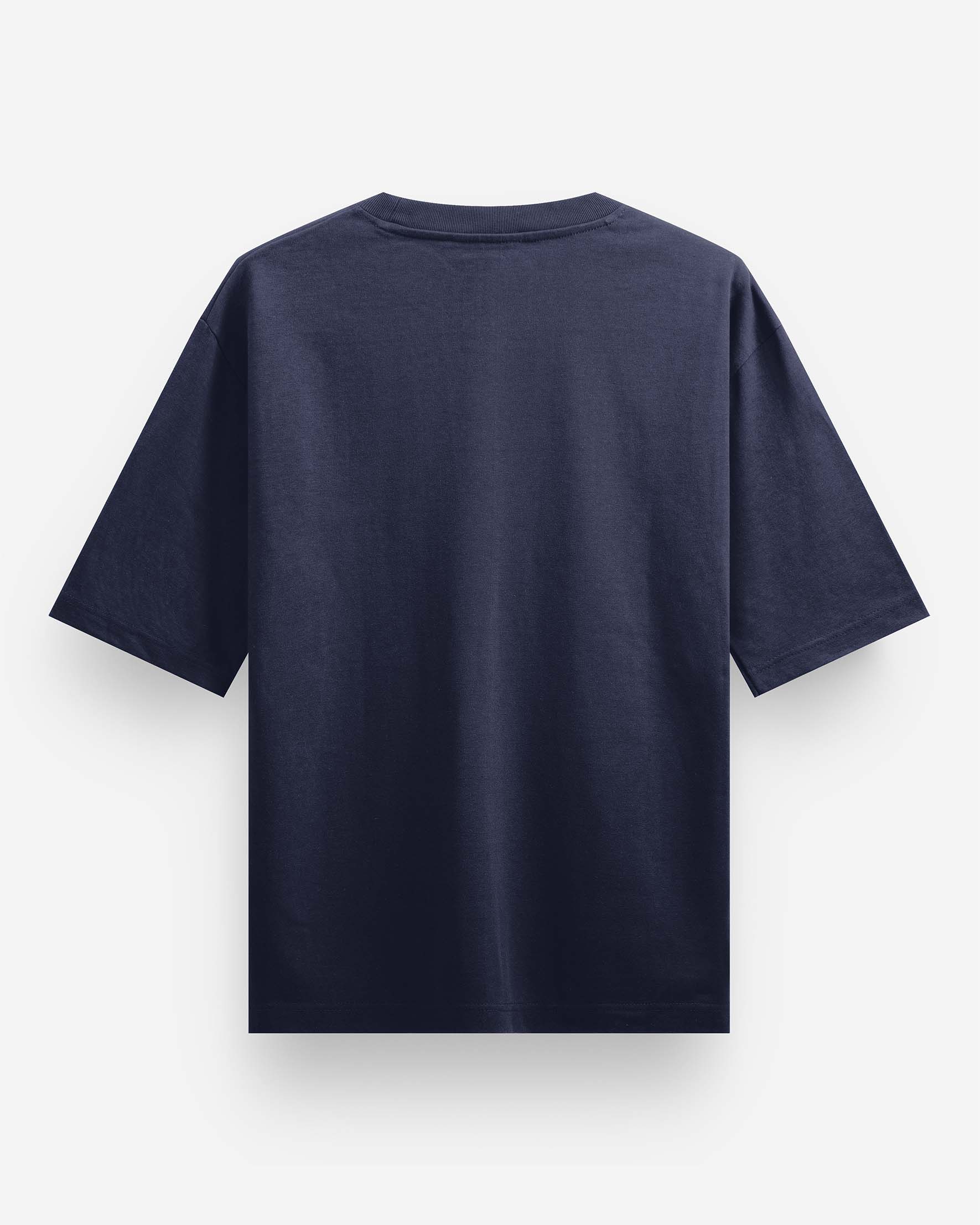 Plain Blue Oversized T-Shirt