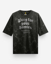 Prey for Your Homies ACID WASH Oversized T-Shirt