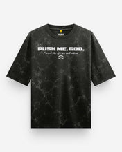 Push Me God Acid Wash Oversized T-Shirt
