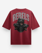 REBELS Red Oversized T-Shirt