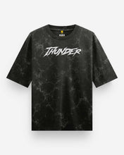 Thunder Acid Wash Oversized T-Shirt